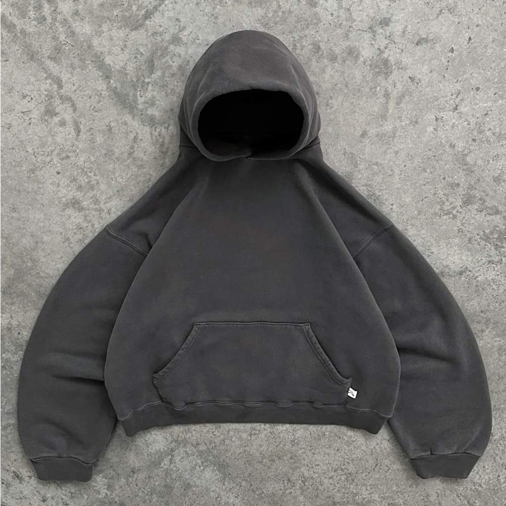 New! Akimbo Club Hoodie Charcoal Grey Unisex Size M - Picture 1 of 6